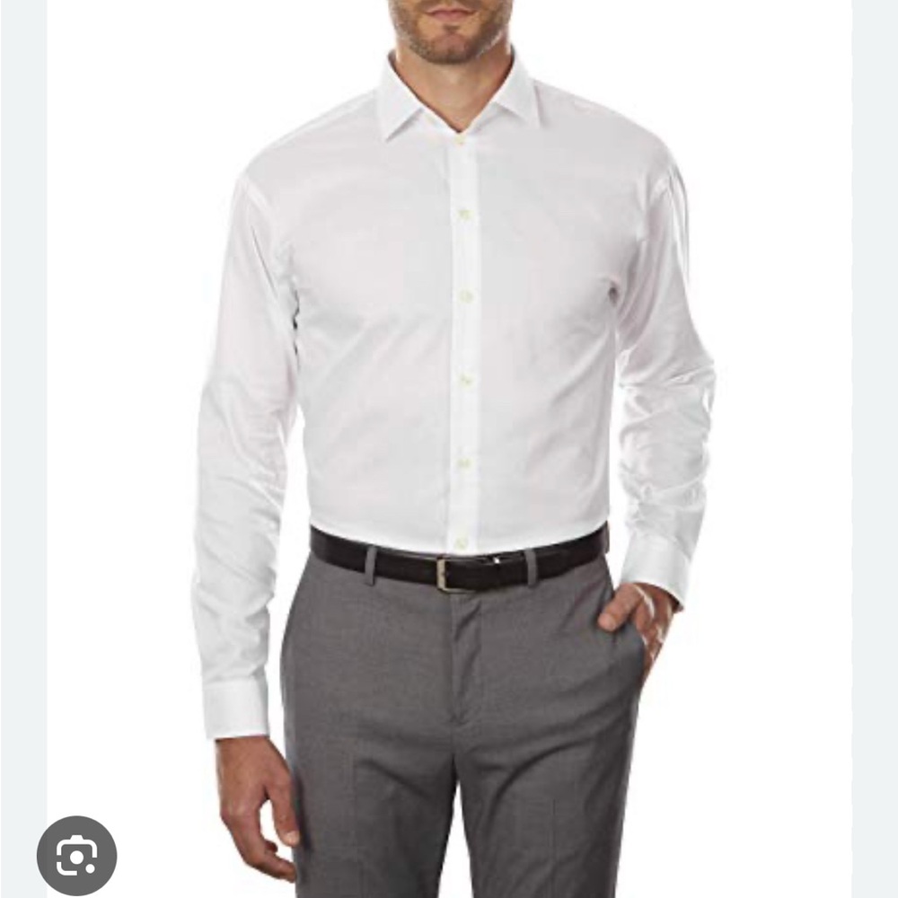 Kenneth Cole Unlisted Men's Regular Fit Dress Shirt, NWT, L, 16-16 1/2 34/35